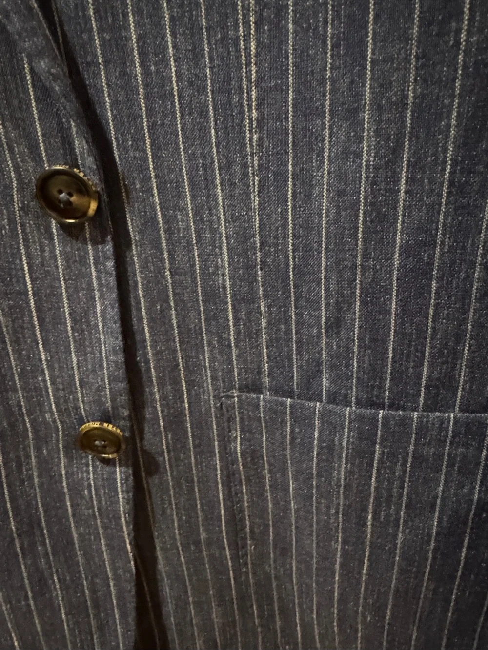 Peter Millar Crown Crafted Blue Stripe Linen Blazer